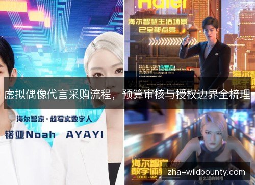 虚拟偶像代言采购流程，预算审核与授权边界全梳理